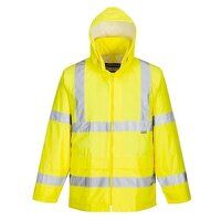 Portwest Hi-Vis Rain Jacket (Yellow / XL / Re...