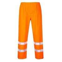 Portwest Hi-Vis Rain Traffic Trousers (Orange...