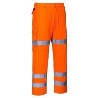 Portwest Hi-Vis Three Band Work Trousers (Ora...