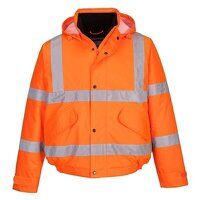 Portwest Hi-Vis Winter Bomber Jacket  (O...
