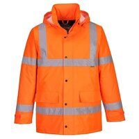 Portwest Hi-Vis Winter Traffic Jacket (Orange...