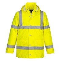 Portwest Hi-Vis Winter Traffic Jacket (Yellow...