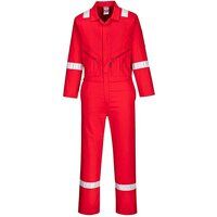 Portwest Iona Cotton Coverall (Red / XL / R)