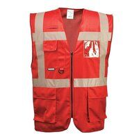 Portwest Iona Executive Vest (Red / XXL / R)
