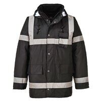 Portwest Iona Lite Traffic Jacket (Black / XX...