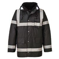 Portwest Iona Lite Traffic Jacket (Black / XX...