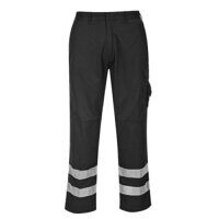 Portwest Iona Safety Combat Trousers (Black /...
