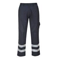 Portwest Iona Safety Combat Trousers (Navy / ...