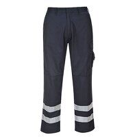Portwest Iona Safety Combat Trousers (Navy / ...