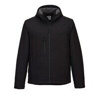 Portwest KX3 Hooded Softshell (3L) (Black / XXXL / R)