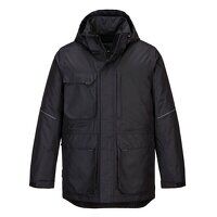 Portwest KX3 Parka Jacket (Black / S / R)