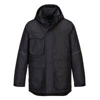 Portwest KX3 Parka Jacket (Black / XL / R)