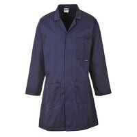 Portwest Lab Coat (Navy / XXL / Regular Fit)