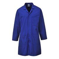 Portwest Lab Coat (Royal Blue / M / Regular F...