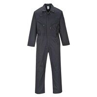 Portwest Liverpool Zip Coverall (Black / L / ...