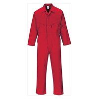 Portwest Liverpool Zip Coverall (Red / M / R)