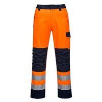 Portwest Modaflame RIS Orange/Navy Trousers (Orange/Navy / XL / R)