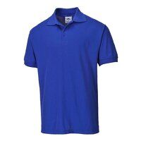 Portwest Naples Polo-Shirt (Royal Blue / M / Regular Fit)