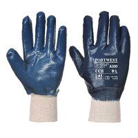 Portwest Nitrile Knitwrist (Navy / XL / R)