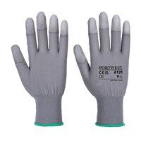 Portwest PU Fingertip Gloves (Grey / XL / R)