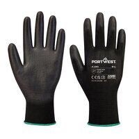 Portwest PU Palm Glove (Black / XL / R)
