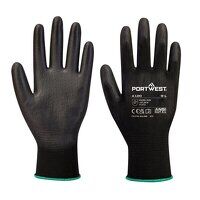 Portwest PU Palm Glove (Black / XXS / R)