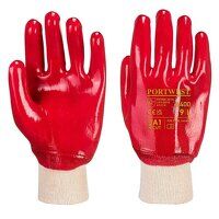 Portwest PVC Knitwrist (Red / XL / R)