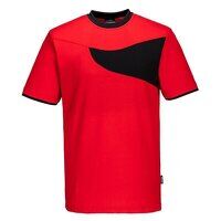 Portwest PW2 Cotton Comfort T-Shirt S/S (Red/...