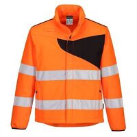 Portwest PW2 Hi-Vis Softshell (2L) (Orange/Bl...
