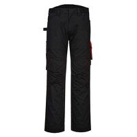 Portwest PW2 Service Trousers (Black/Red / 36...