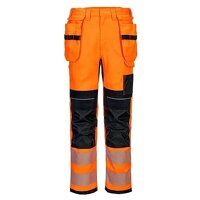 Portwest PW3 FR HVO Holster Trousers  (Orange/Black / 38 / R)
