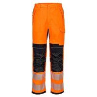 Portwest PW3 FR HVO Work Trousers (Orange/Black / 36 / R)