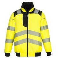 Portwest PW3 Hi-Vis 3-in-1 Pilot Jacket (Yell...