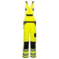 Portwest PW3 Hi-Vis Bib and Brace (Yellow/Bla...