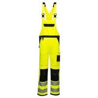 Portwest PW3 Hi-Vis Bib and Brace (Yellow/Bla...
