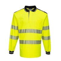 Portwest PW3 Hi-Vis Cotton Comfort Long Sleev...