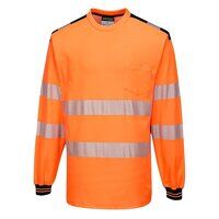 Portwest PW3 Hi-Vis Cotton Comfort Long Sleev...