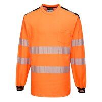 Portwest PW3 Hi-Vis Cotton Comfort Long Sleev...