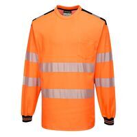 Portwest PW3 Hi-Vis Cotton Comfort Long Sleev...
