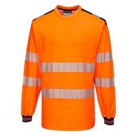 Portwest PW3 Hi-Vis Cotton Comfort Long Sleev...