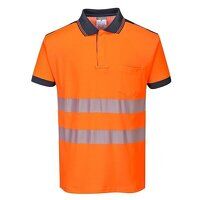 Portwest PW3 Hi-Vis Cotton Comfort Short Slee...