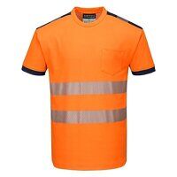 Portwest PW3 Hi-Vis Cotton Comfort Short Slee...