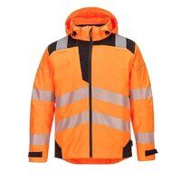 Portwest PW3 Hi-Vis Extreme Rain Jacket (Oran...