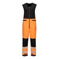 Portwest PW3 Hi-Vis Rain Salopette (3L) (Oran...