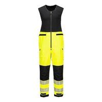 Portwest PW3 Hi-Vis Rain Salopette (3L) (Yell...