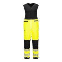 Portwest PW3 Hi-Vis Rain Salopette (3L) (Yell...