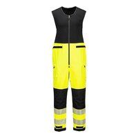 Portwest PW3 Hi-Vis Rain Salopette (3L) (Yell...