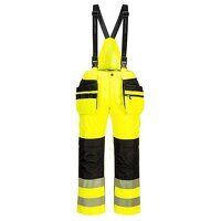 Portwest PW3 Hi-Vis Rain Trousers (Yellow/Bla...