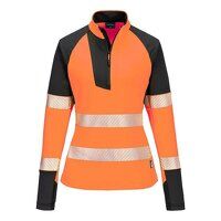 Portwest PW3 Hi-Vis Women's 1/4 Zip Sweatshir...