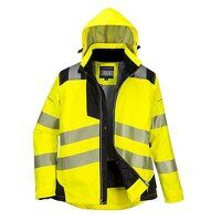 Portwest PW3 Hi-Vis Womens Winter Jacket (Yel...